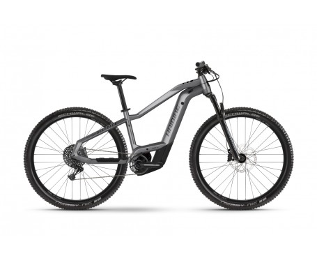 Haibike ALLTRACK 9 Hardtail Electric-MTB Gloss/Silver/Black Bosch Performance CX Smart System 750wh Battery 2024